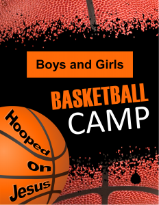 Hooped On Jesus ~ Boys Basketball Camp @ Green Beret Project Gym
